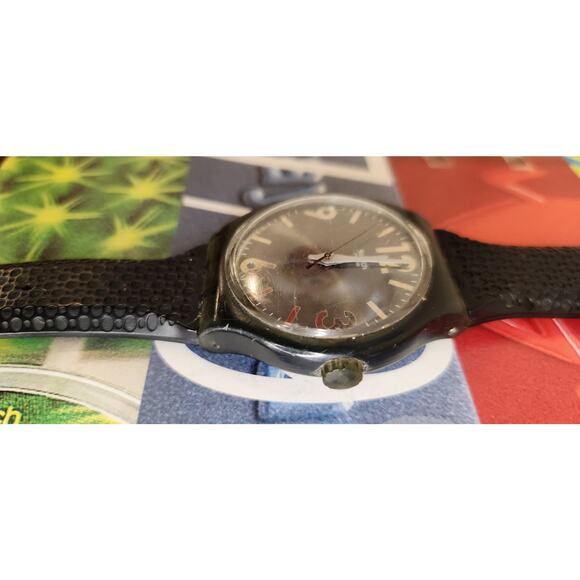 Swatch Watch JUST ENOUGH SUDM101 2003 X-LARGE With box and battery - Picture 3 of 7